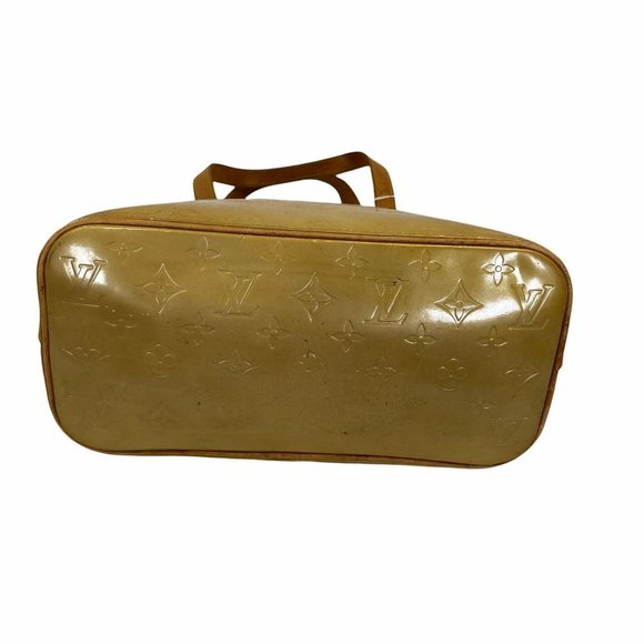 💚OFFERS?✅ Authentic Louis Vuitton Shoulder Bag Houston Yellows Vernis 031198M - Picture 11 of 13